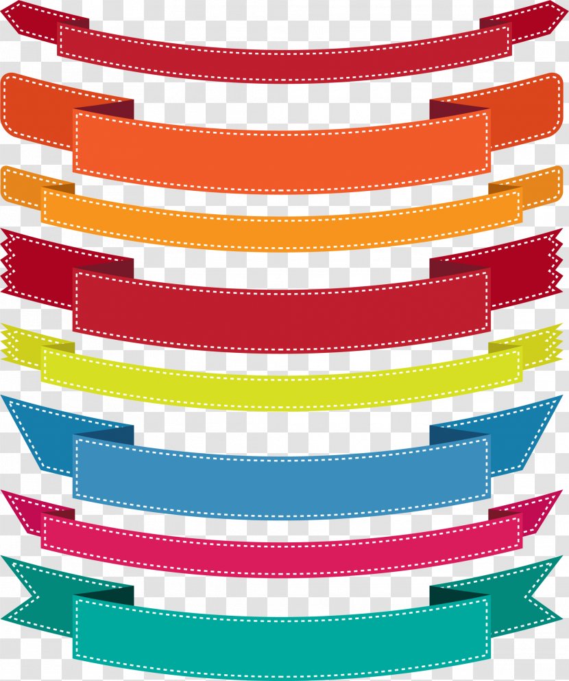 Clip Art - Red - The Ribbon Activities Transparent PNG