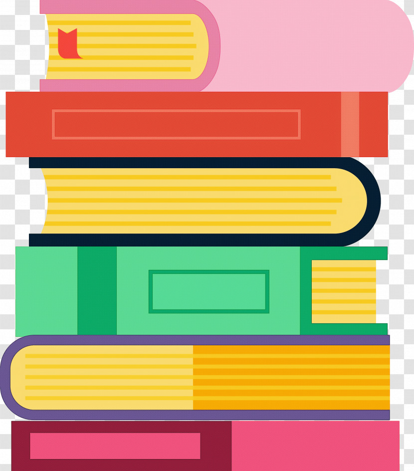 Stack Of Books Books Transparent PNG