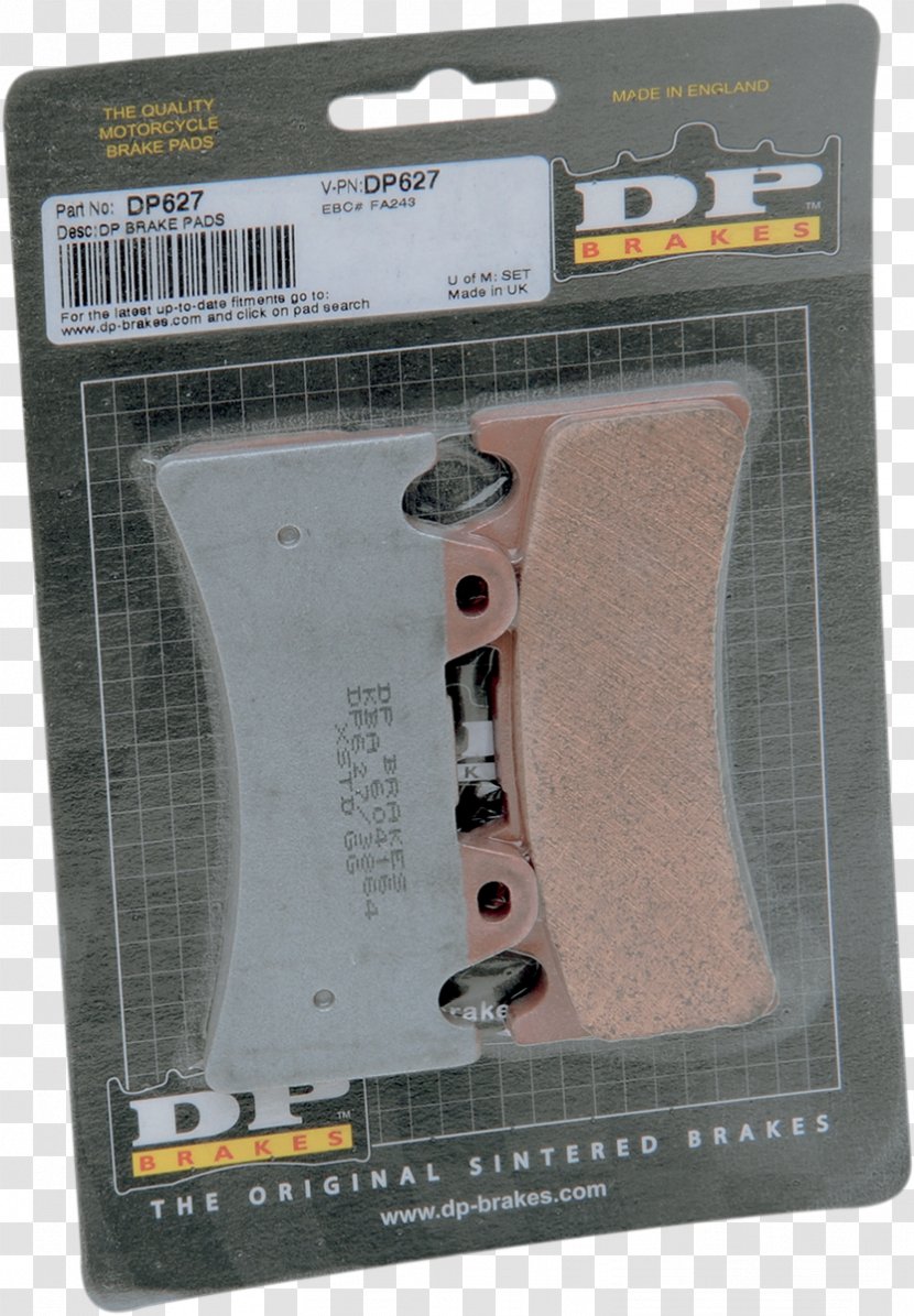 Brake Pad Honda CR250R Sintering - Hardware - Legal Transparent PNG