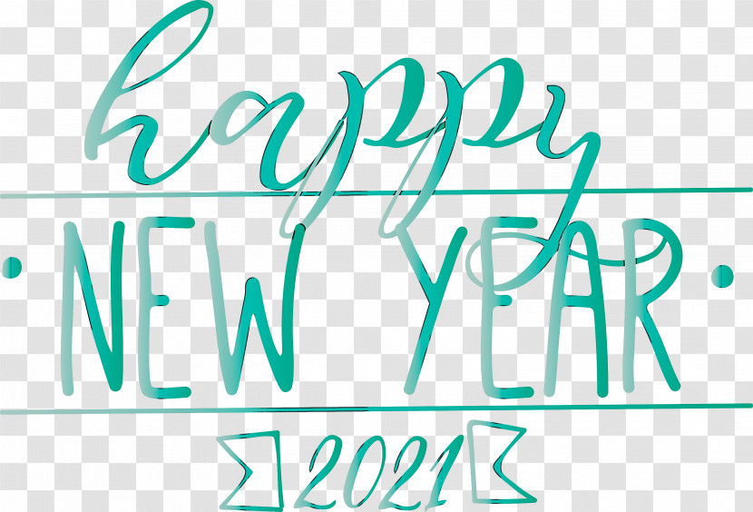 Happy New Year 2021 2021 New Year Transparent PNG