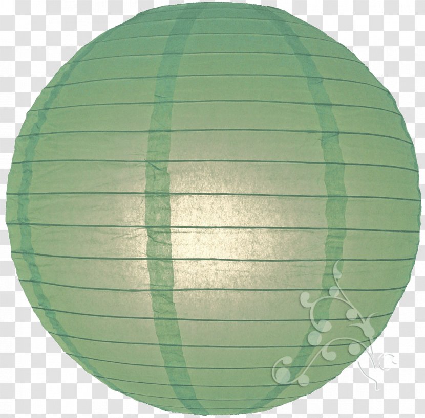 Paper Lantern Light Green Transparent PNG