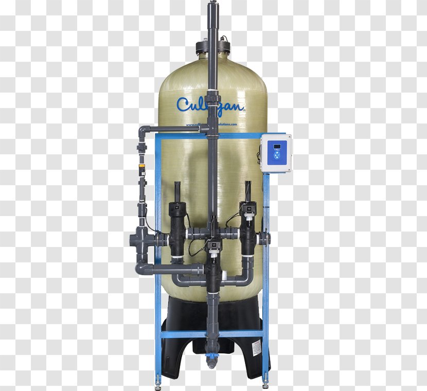 Water Filter Culligan Industry Industrial Treatment - Cylinder Transparent PNG