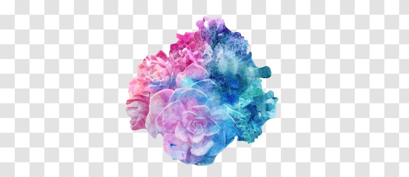Garden Roses Cut Flowers Hydrangea - Flower Transparent PNG