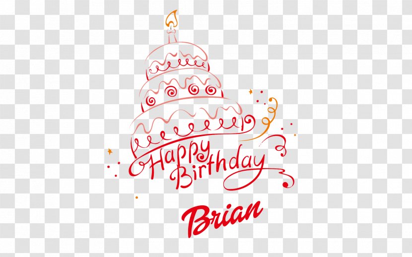 Birthday Cake Happy To You - Logo - Name Transparent PNG