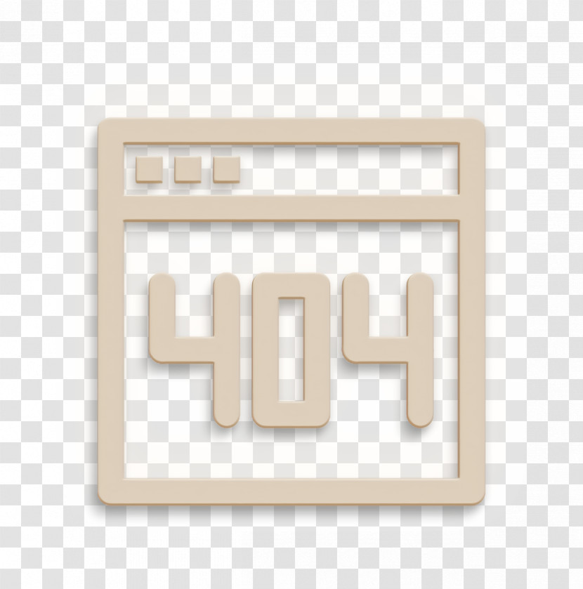 UI Icon Error 404 Icon Page Not Found Icon Transparent PNG