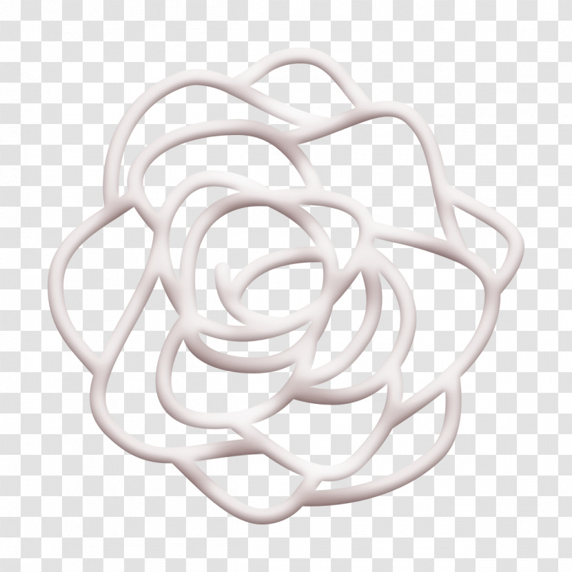Botanicals Icon Rose Icon Transparent PNG