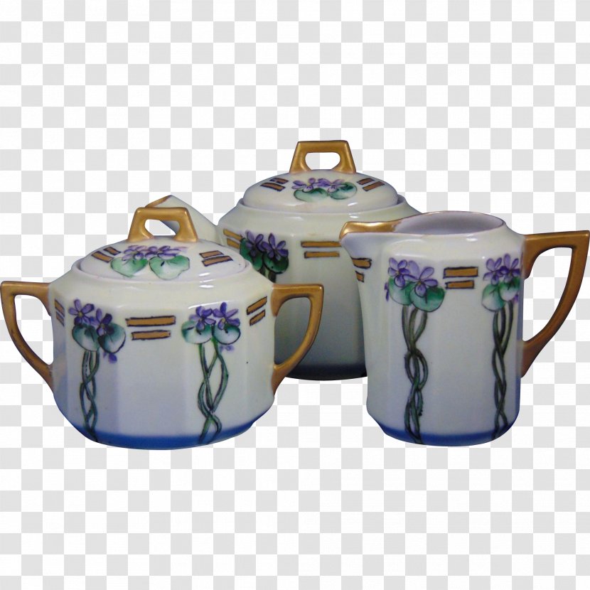 Teapot Porcelain Pottery Chinese Ceramics Tea Set - Serveware - Kettle Transparent PNG
