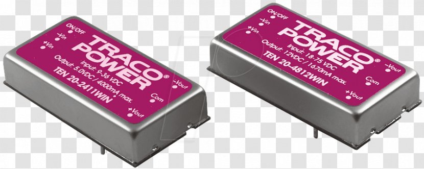 DC-to-DC Converter Direct Current Transducer Volt Conrad Electronic - Magenta - Win In Action Transparent PNG