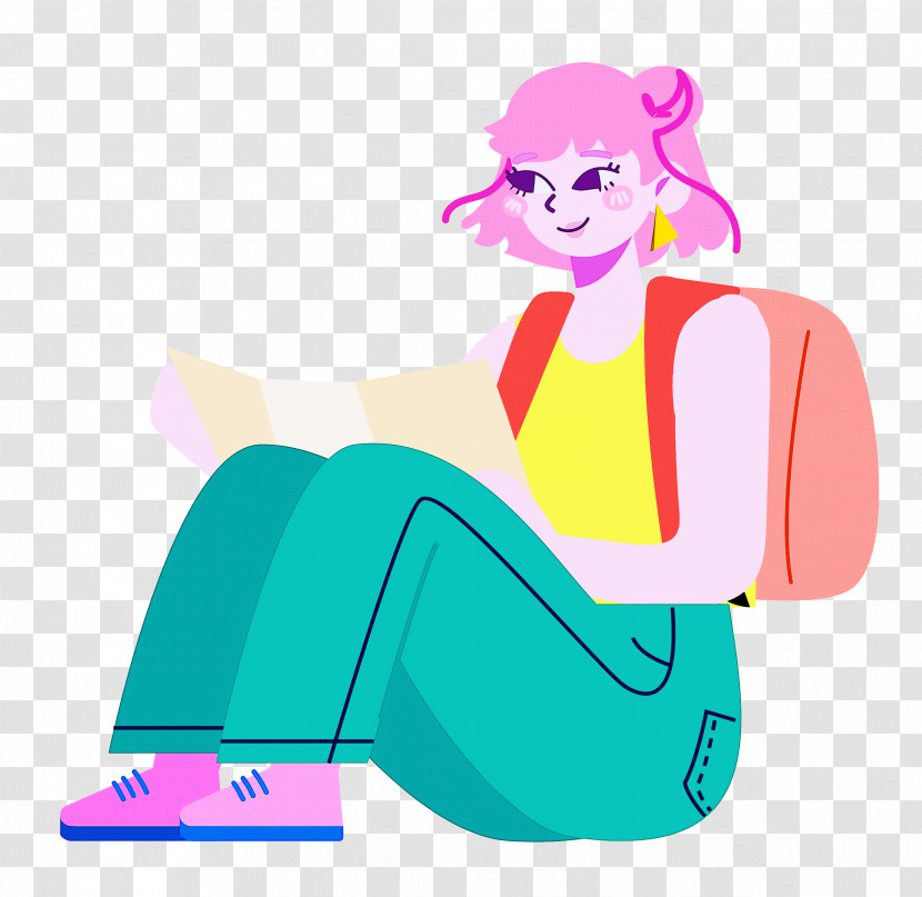 Sitting Sitting On Floor Transparent PNG