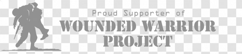 Wounded Warrior Project Donation United States Charitable Organization - Black And White Transparent PNG
