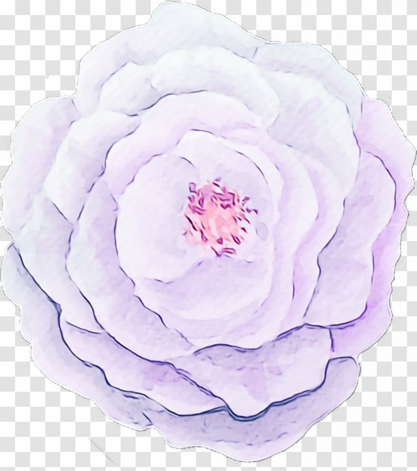 Purple Watercolor Flower - Violet - Common Peony Camellia Transparent PNG