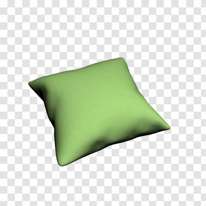 Throw Pillows Bedroom Planning - Green - Feather Transparent PNG