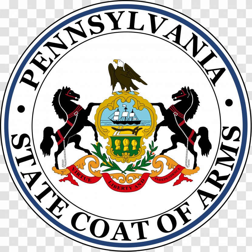 Seal Of Pennsylvania Court Flag And Coat Arms - Organization - Company Transparent PNG