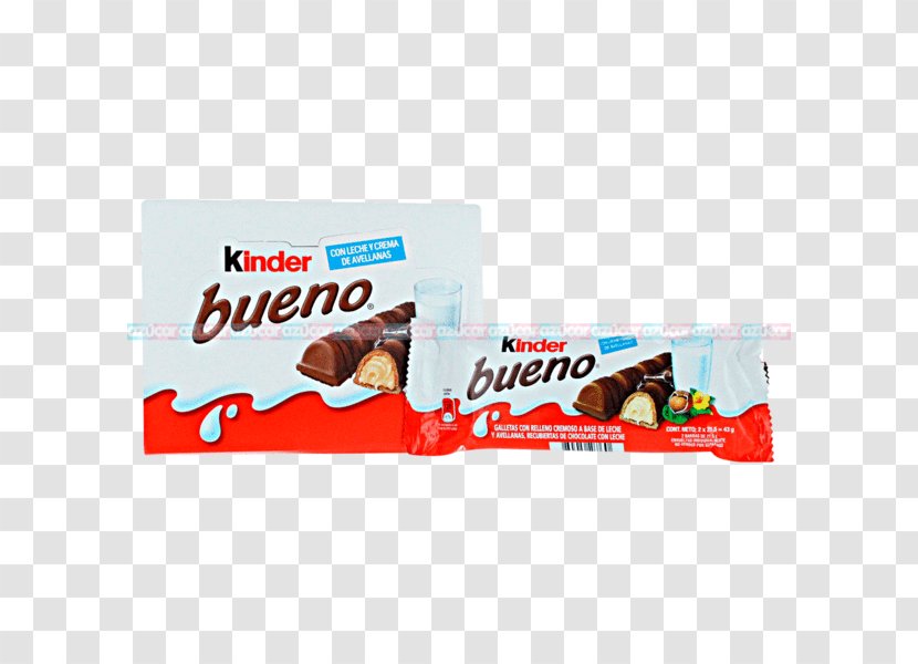 Kinder Bueno Chocolate Bar White Transparent PNG