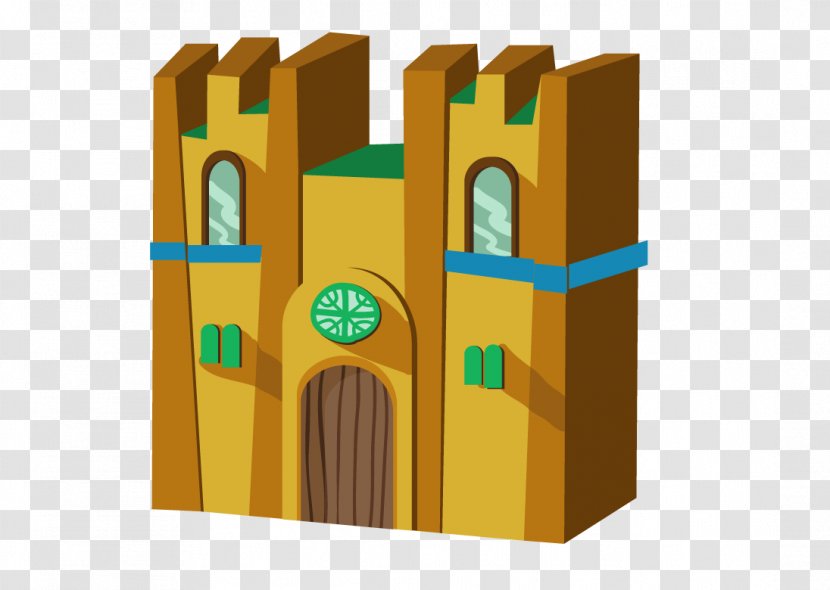 Graphic Design - Castle - Hand-painted Ancient Transparent PNG