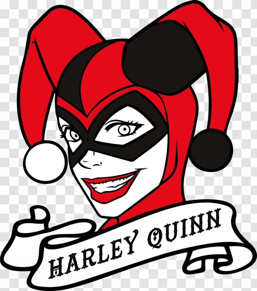 Harley Quinn Joker Clip Art - Watercolor Transparent PNG