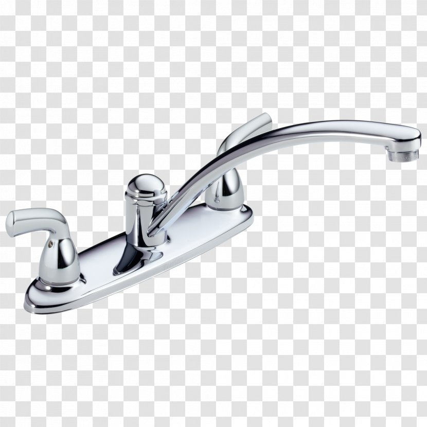 Tap Handle Kitchen Sink Chrome Plating Transparent PNG