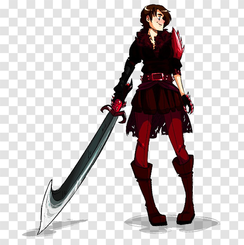 Costume Design Sword Character - Fictional Transparent PNG