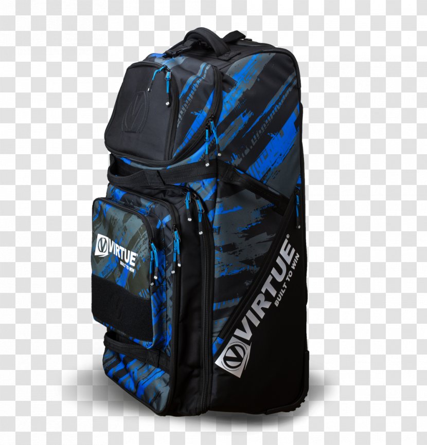 High Roller Paintball Equipment Backpack Baggage - Electric Blue Transparent PNG