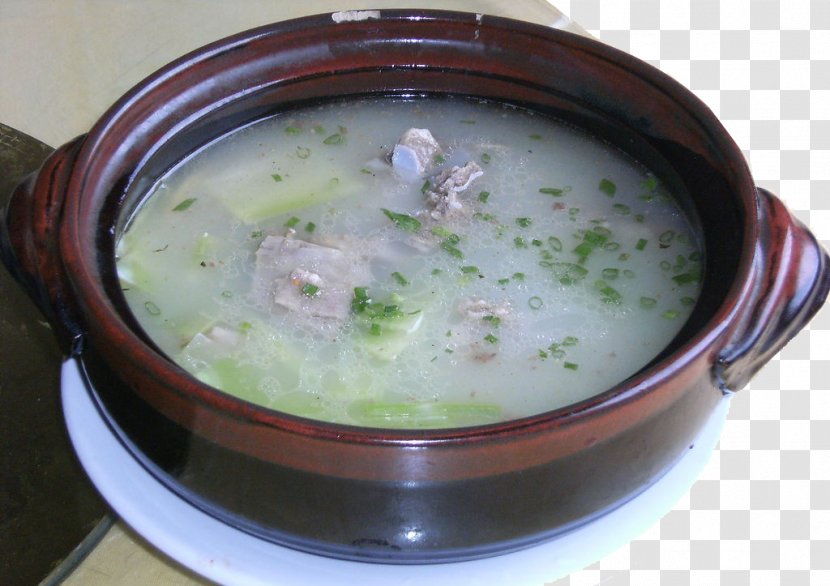 Leek Soup Clam Recipe Pork Ribs - Simmering - Melon Stew Transparent PNG