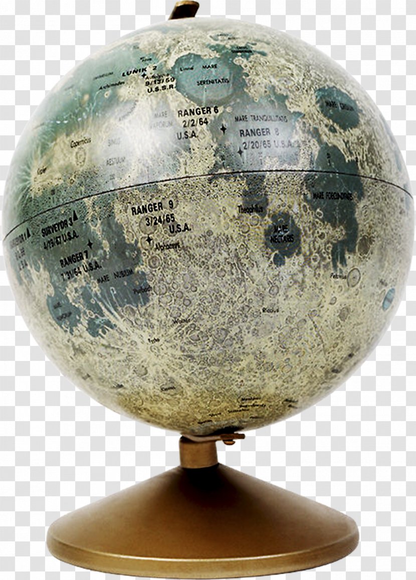 Globe Sphere World Map Planet - Painting Transparent PNG