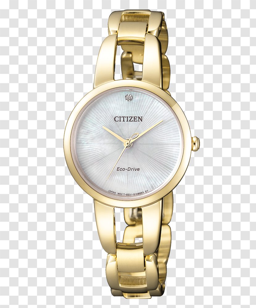 Eco-Drive Citizen Holdings Watch Clock Jewellery - Strap Transparent PNG