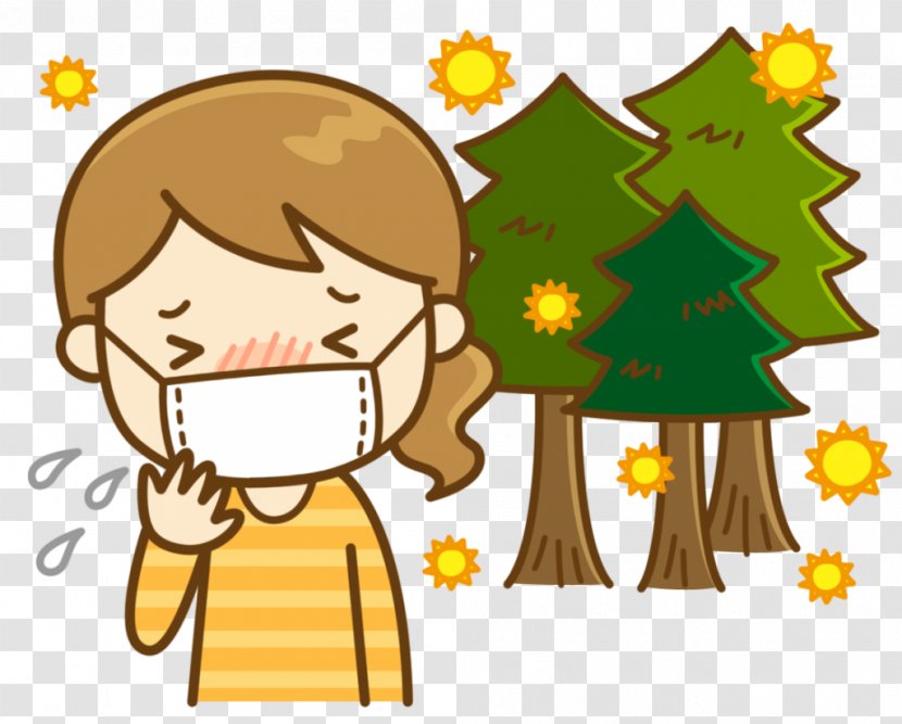 Allergic Rhinitis Due To Pollen Allergy Demam Serbuk Bunga Di Jepang Respirator - Emotion Transparent PNG
