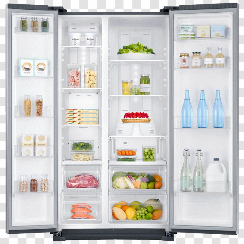 Samsung Sams SideB RS57K4000SA / EF APlus Sr RS57K4000SA/EF RS53K4400 Refrigerator Liebherr Group - Major Appliance Transparent PNG