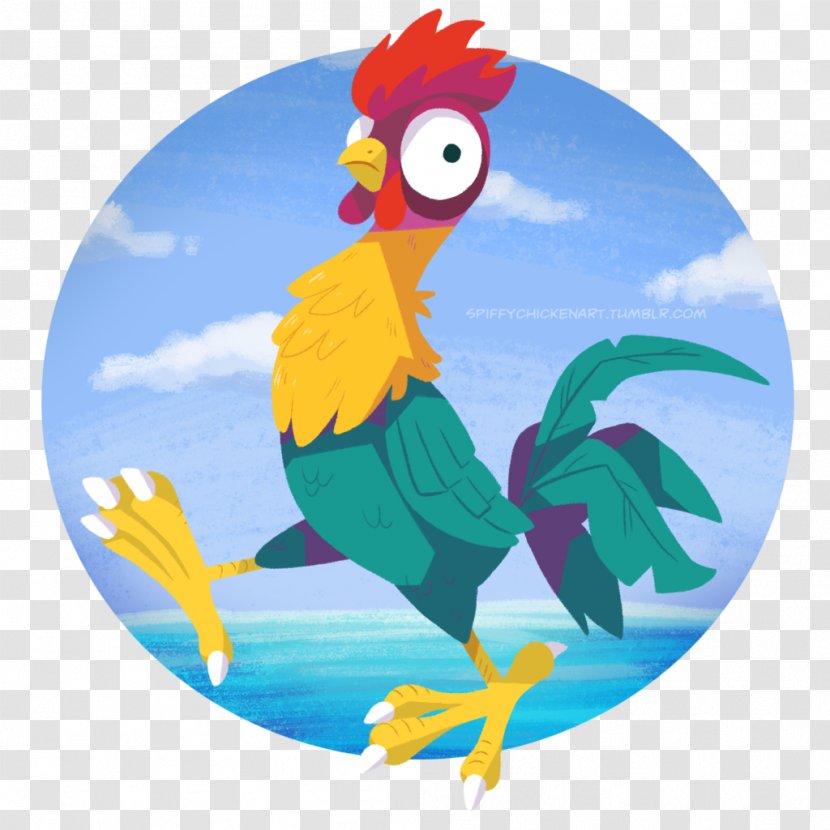 Hei The Rooster Tamatoa Chicken Walt Disney Company - Poultry - Moana Transparent PNG