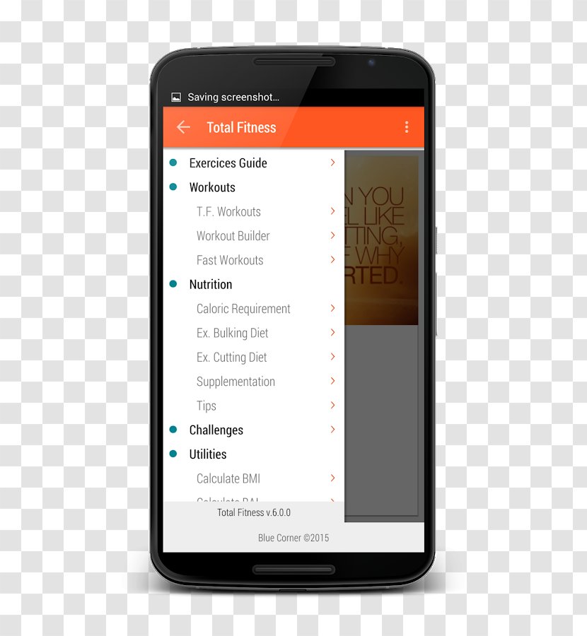 Screenshot Fitness Centre Android Personal Trainer - App Transparent PNG