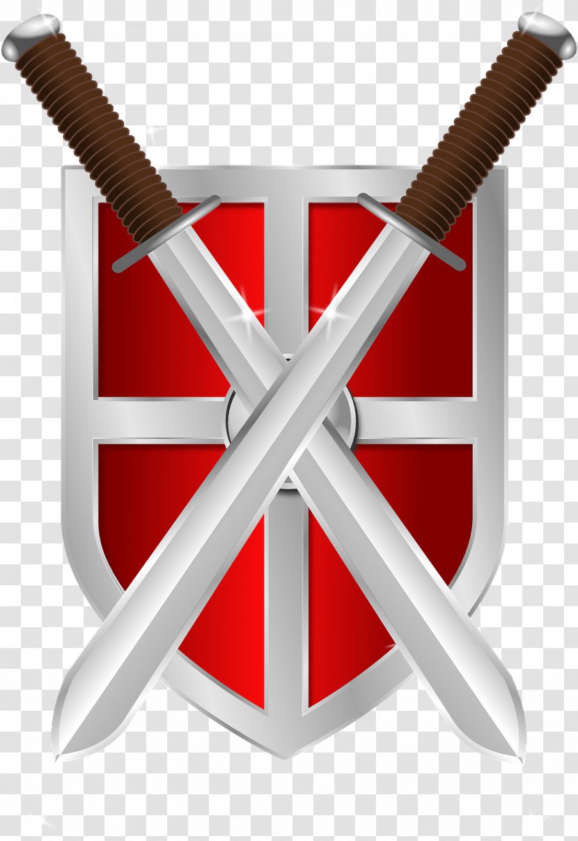 Sword Shield Clip Art - Warrior Transparent PNG