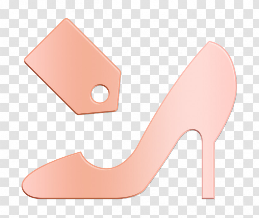 I Love Shopping Icon Sell Icon Shoe Label Icon Transparent PNG