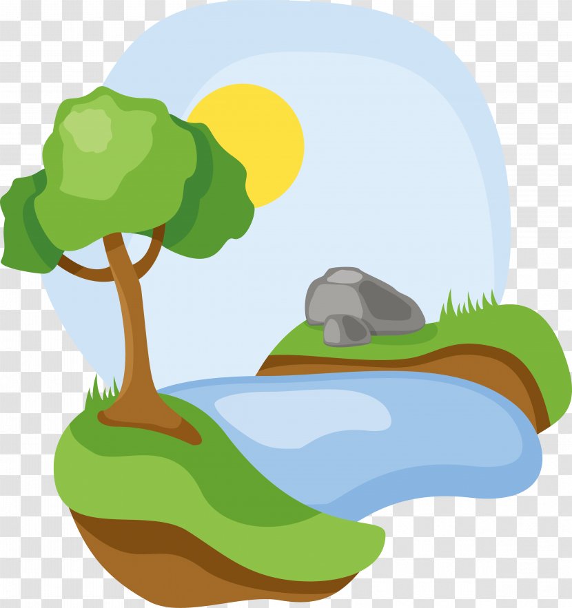 Landscape Illustration - Organism - Design Transparent PNG