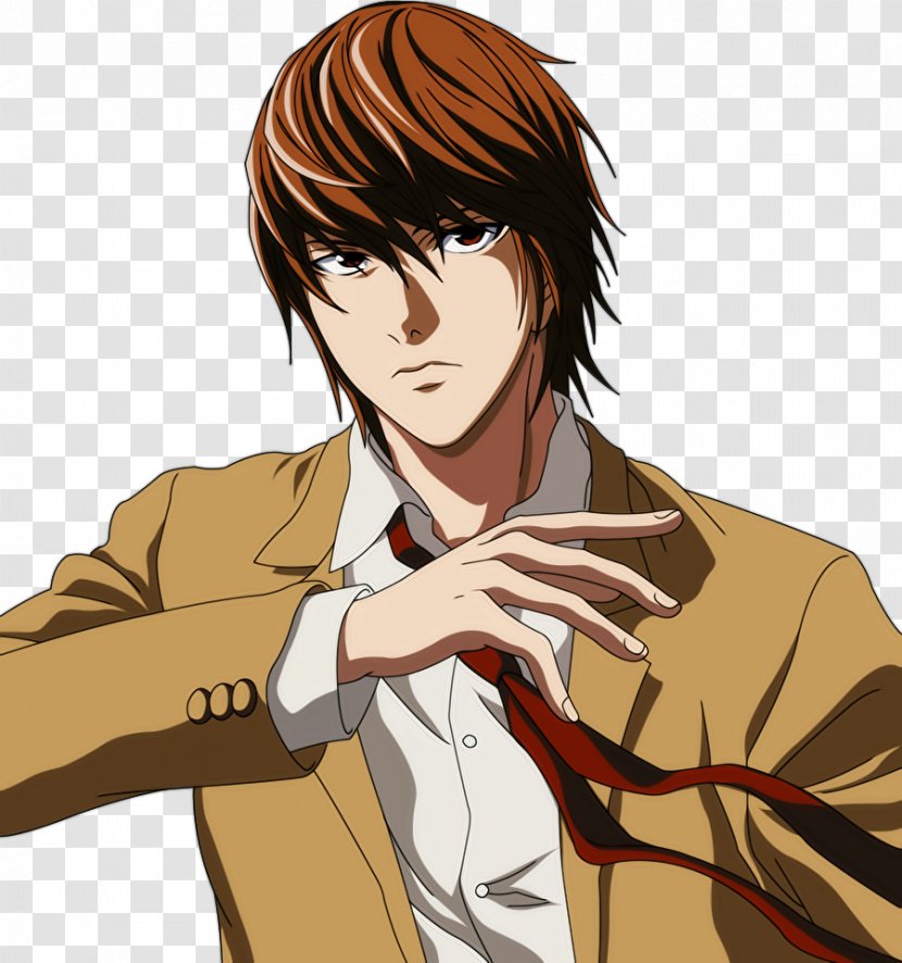 Light Yagami Death Note Another Note: The Los Angeles BB Murder Cases YouTube - Watercolor - Raito Transparent PNG