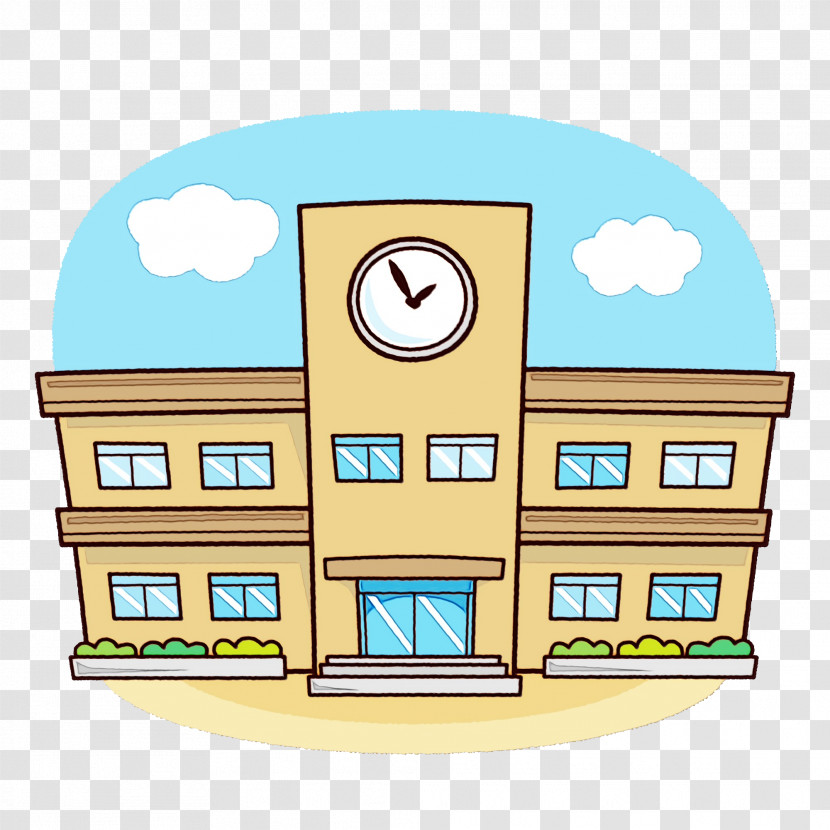 Property Cartoon House Real Estate Building Transparent PNG