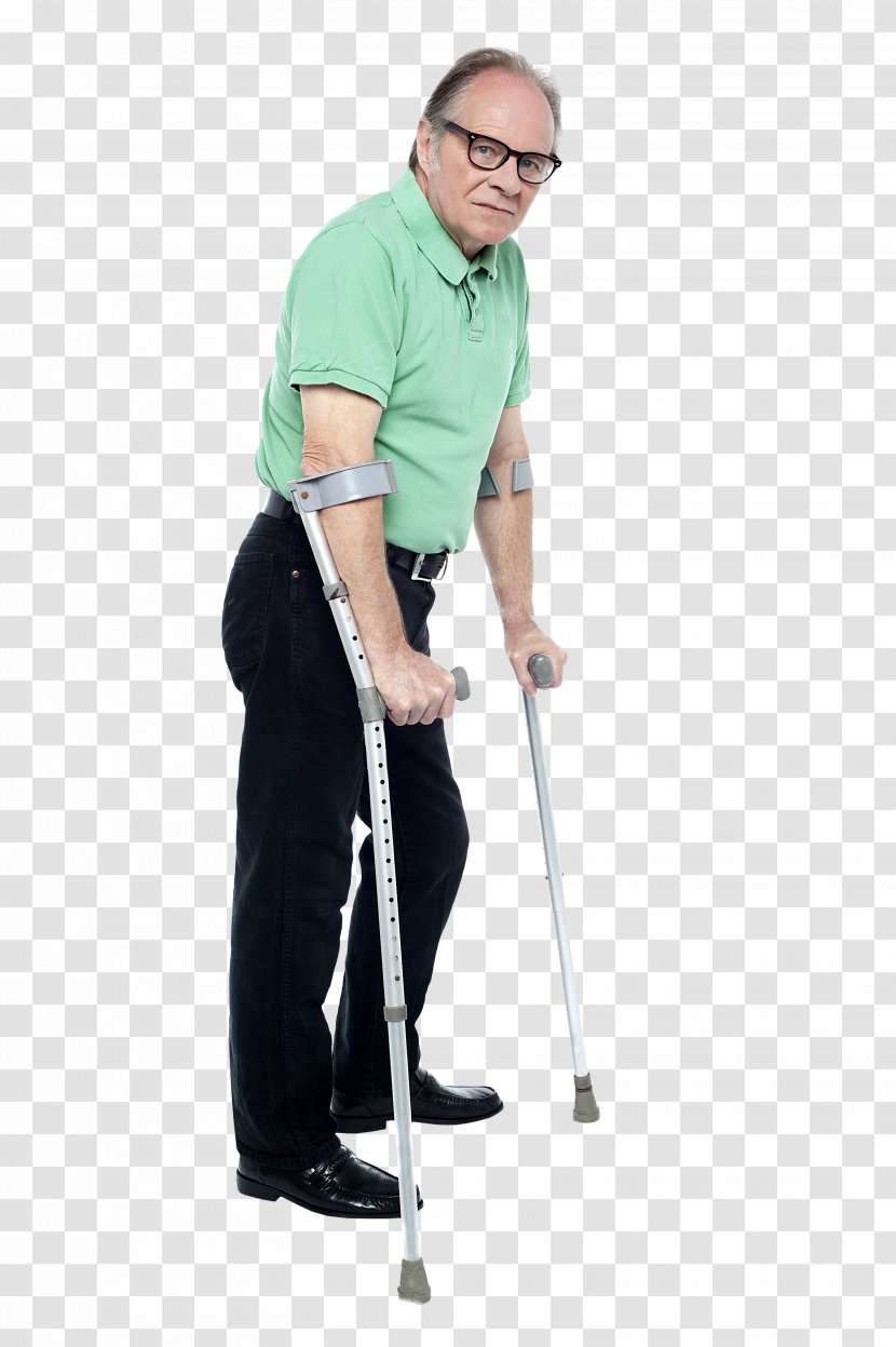 Crutch Disability Stock Photography Old Age - OLD MAN Transparent PNG