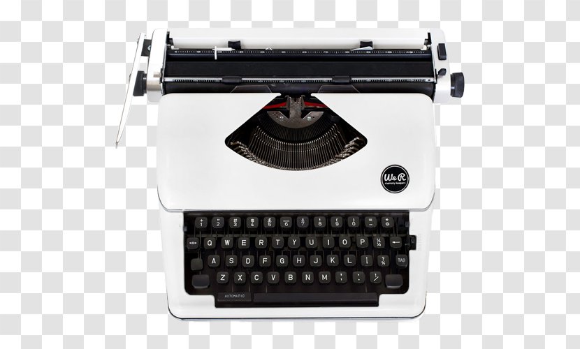 Typewriter Paper Ribbon Machine Scrapbooking - Office Equipment Transparent PNG