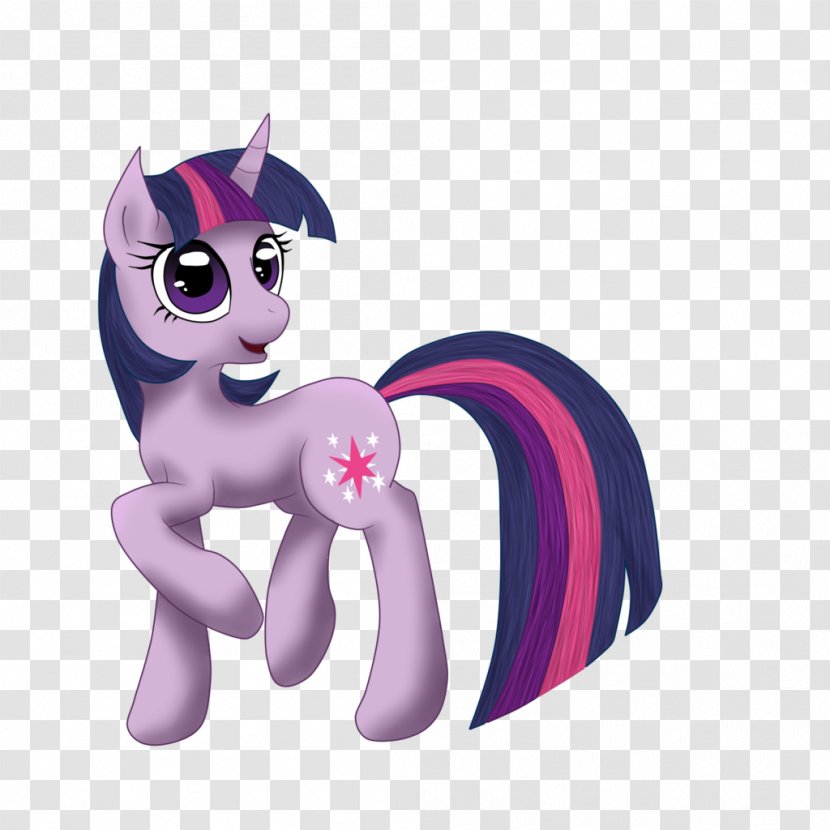 Horse Illustration Cartoon Pink M Figurine Transparent PNG