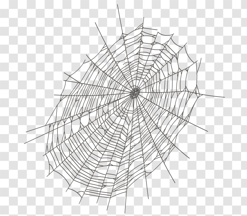 Spider Web Clip Art Spider-Man - Line - Image Transparent PNG