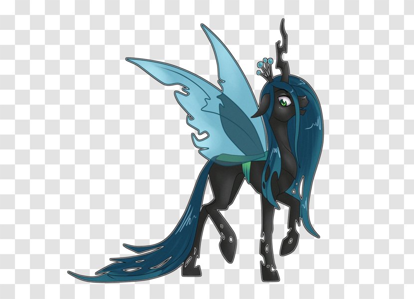 Queen Chrysalis Winged Unicorn Horse Cartoon - Princess Transparent PNG