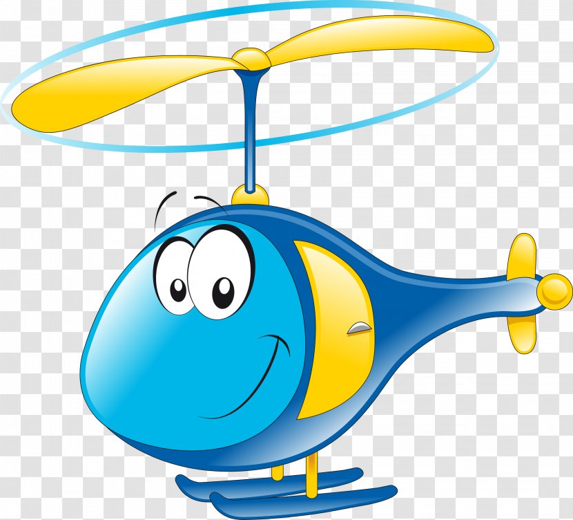 Train Cartoon Transport - Air Travel - Helicopters Transparent PNG