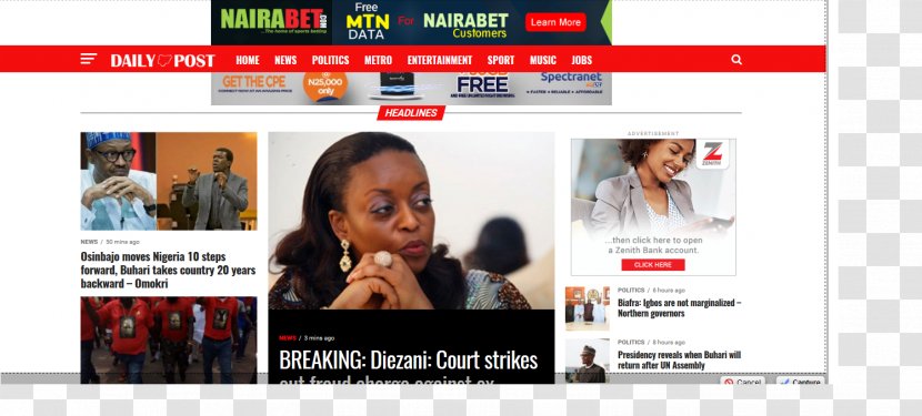 Nigeria Newspaper Online Advertising Public Relations - Nigerian Transparent PNG