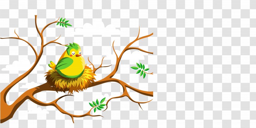 Bird Nest Box - Twig - Birds In The Transparent PNG