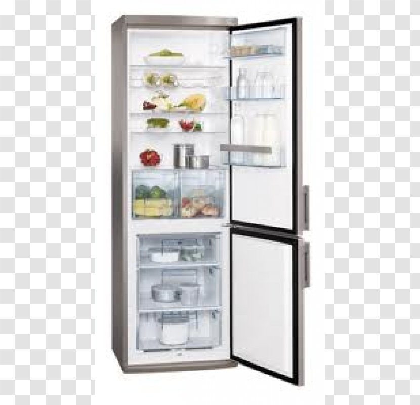 Refrigerator Auto-defrost Freezers AEG Home Appliance Transparent PNG