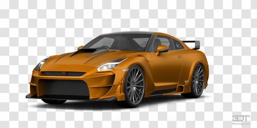 Nissan GT-R Car Automotive Design Motor Vehicle - Bumper - 2010 Transparent PNG