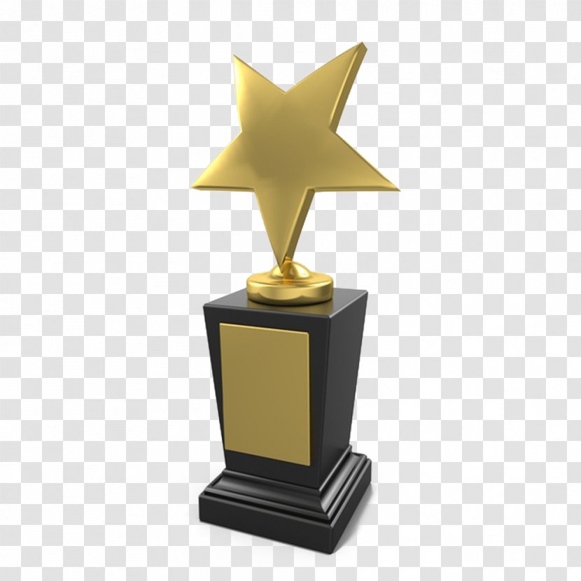 Trophy Award Prize Grajaxfa - Heart - Star Transparent PNG