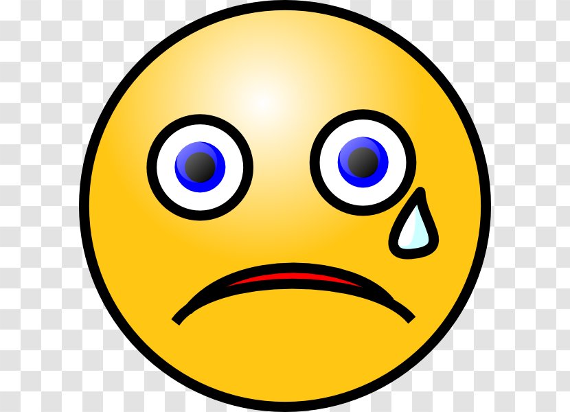 Sadness Smiley Crying Face Clip Art - Depression - Emoticon Gif Transparent PNG