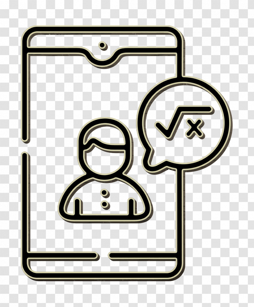 Mobile Phone Icon Maths Icon Online Learning Icon Transparent PNG