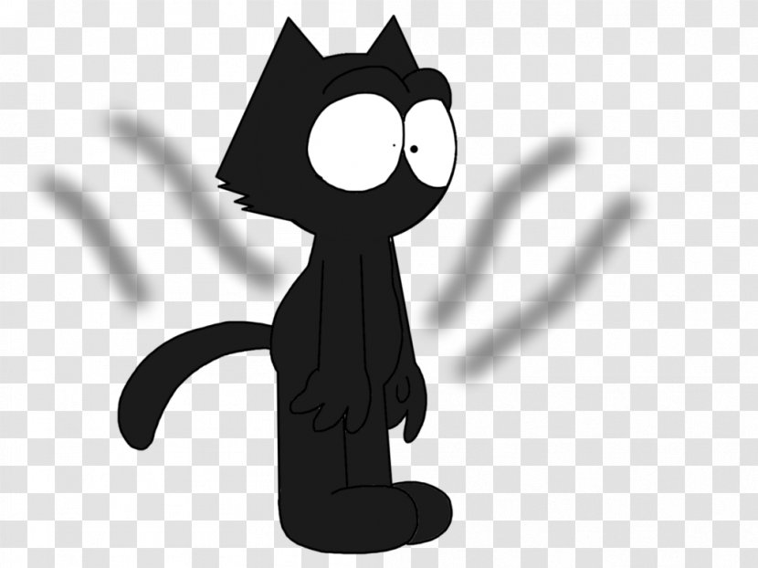 Whiskers Felix The Cat Cartoon Drawing - Vertebrate Transparent PNG