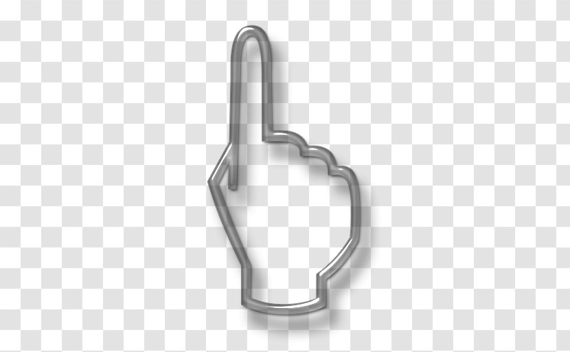 Computer Mouse Pointer - Clipping Path Transparent PNG